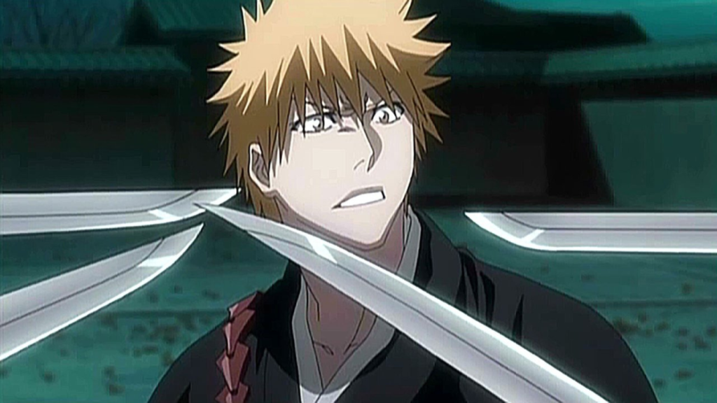 Ichigo no arco Exército de Invasão do Gotei 13 em Bleach
