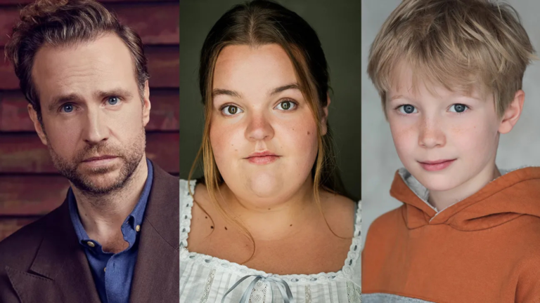Harry Potter temporada 2 escala Rafe Spall, Molly Hewitt-Richards e Jasper Ambrose