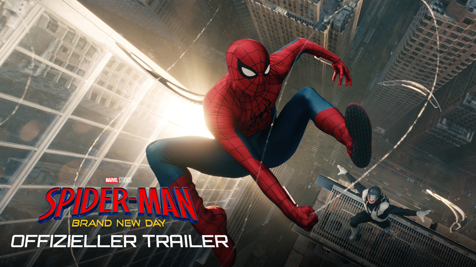 Imagem oficial de Homem-Aranha Um Novo Dia no MCU