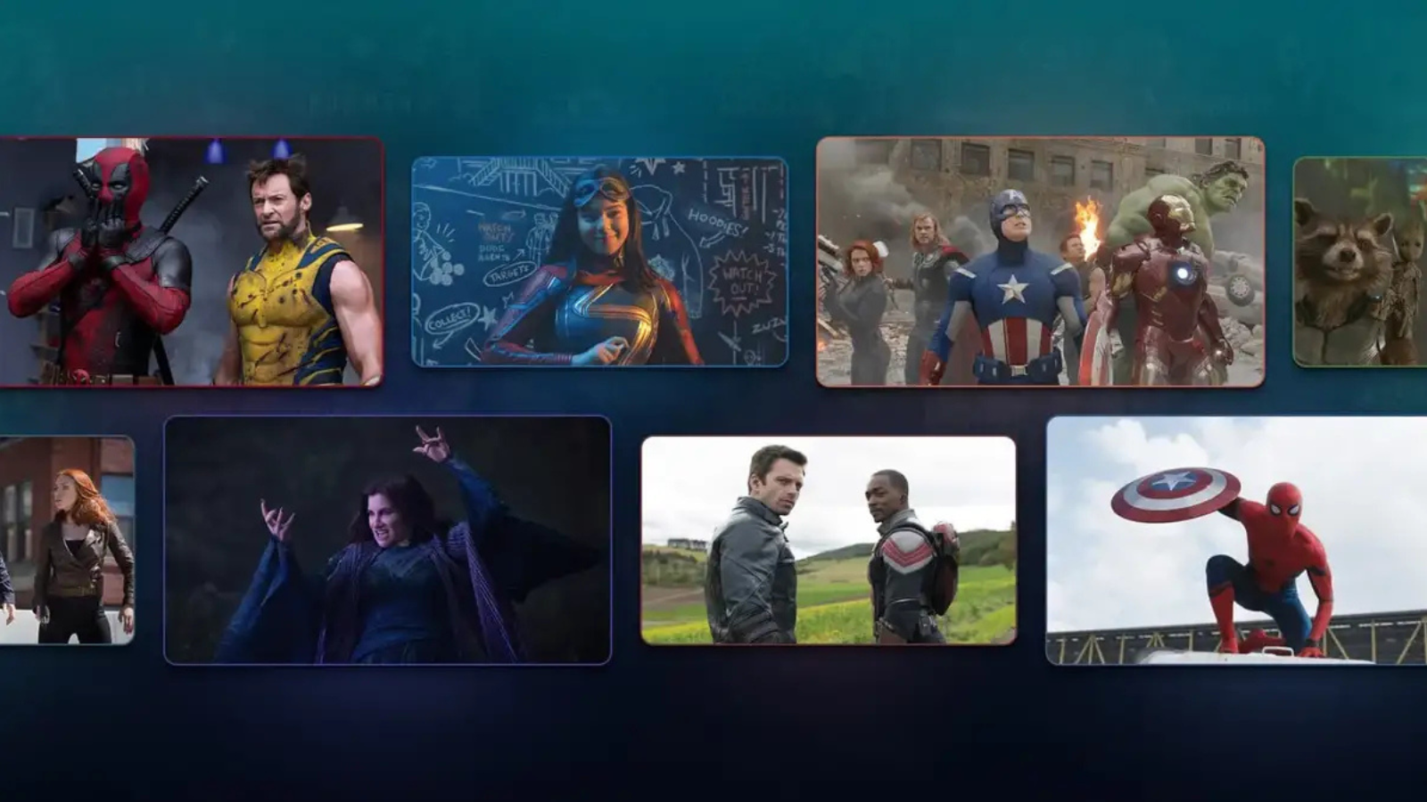 ordem cronológica da Marvel na timeline oficial do MCU